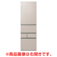 東芝 【左開き】501L 5ドア冷蔵庫 VEGETA エクリュゴールド GR-W500GTML(NS)