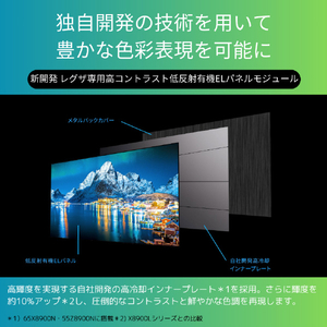 TOSHIBA/REGZA 65V型4Kチューナー内蔵4K対応有機ELテレビ X8900Nシリーズ 65X8900N-イメージ10