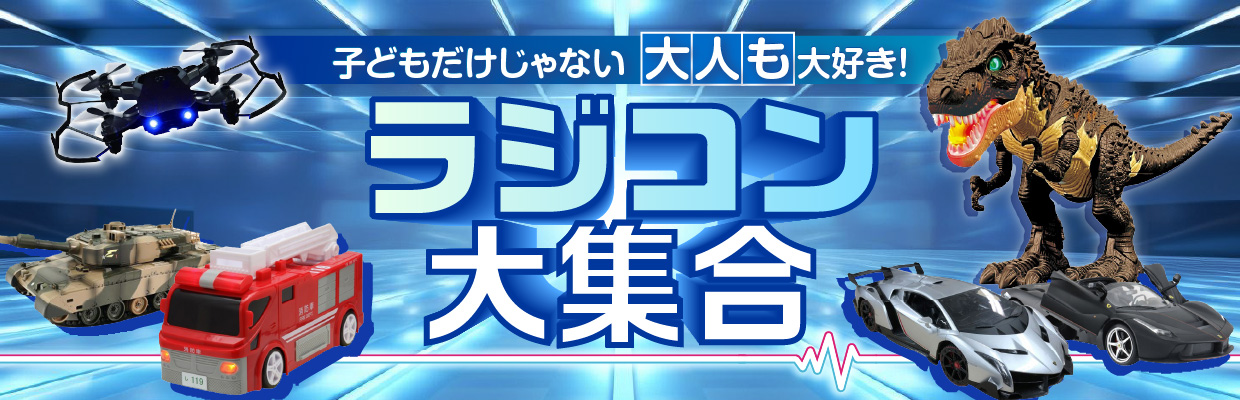 子どもだけじゃない大人も大好き！ラジコン大集合