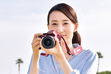 女性の手にもフィットする手軽さ