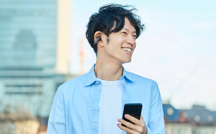 オープンイヤーワイヤレスイヤホン