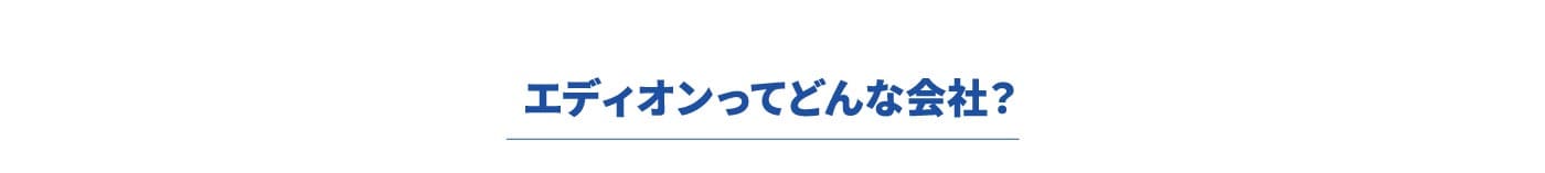 エディオンってどんな会社？