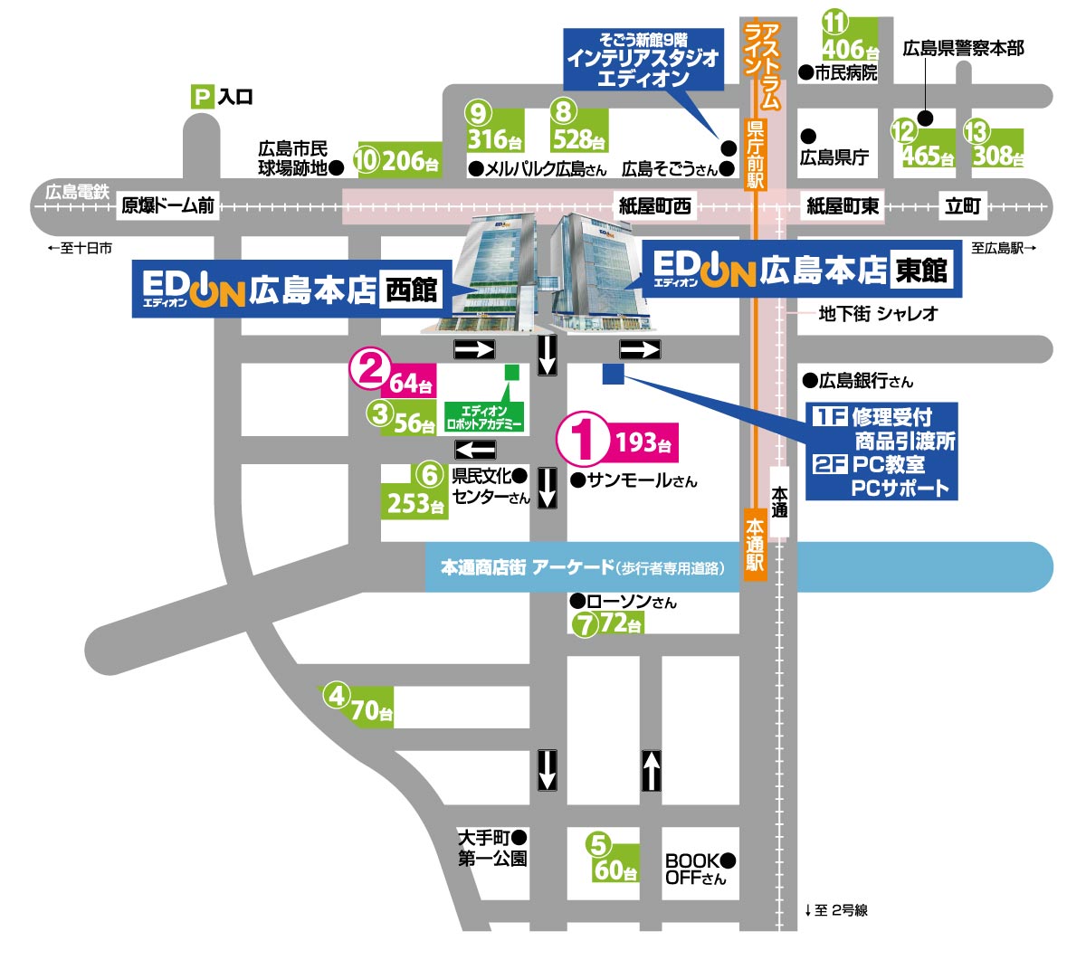 エディオン 広島本店