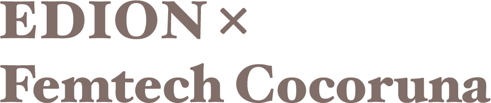 EDION × Femtech Cocoruna