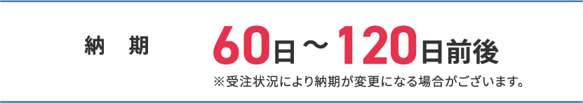 納期