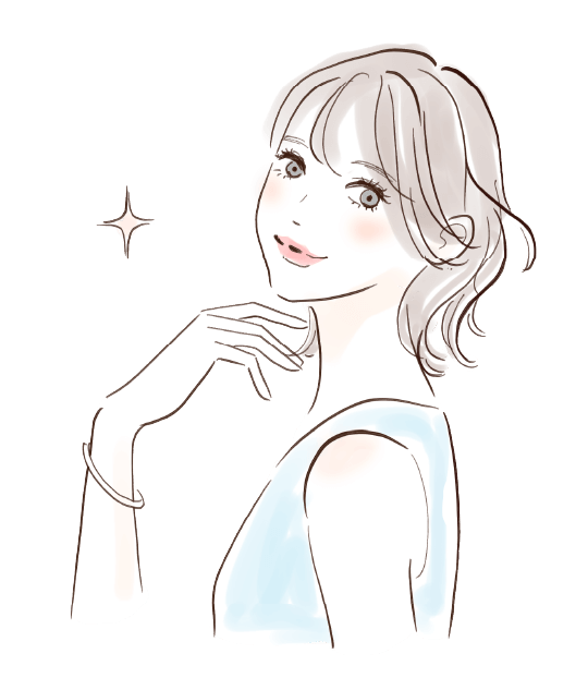 女性のイラスト