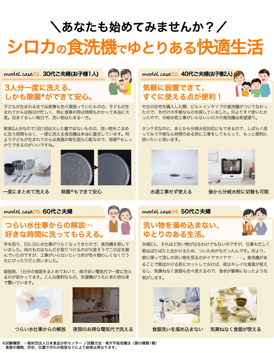 エディオンネットショップ シロカ Ssm151 食器洗い乾燥機 ホワイト シルバー エディオンネットショップ シロカ Ssm151 食器洗い乾燥機 ホワイト シルバー