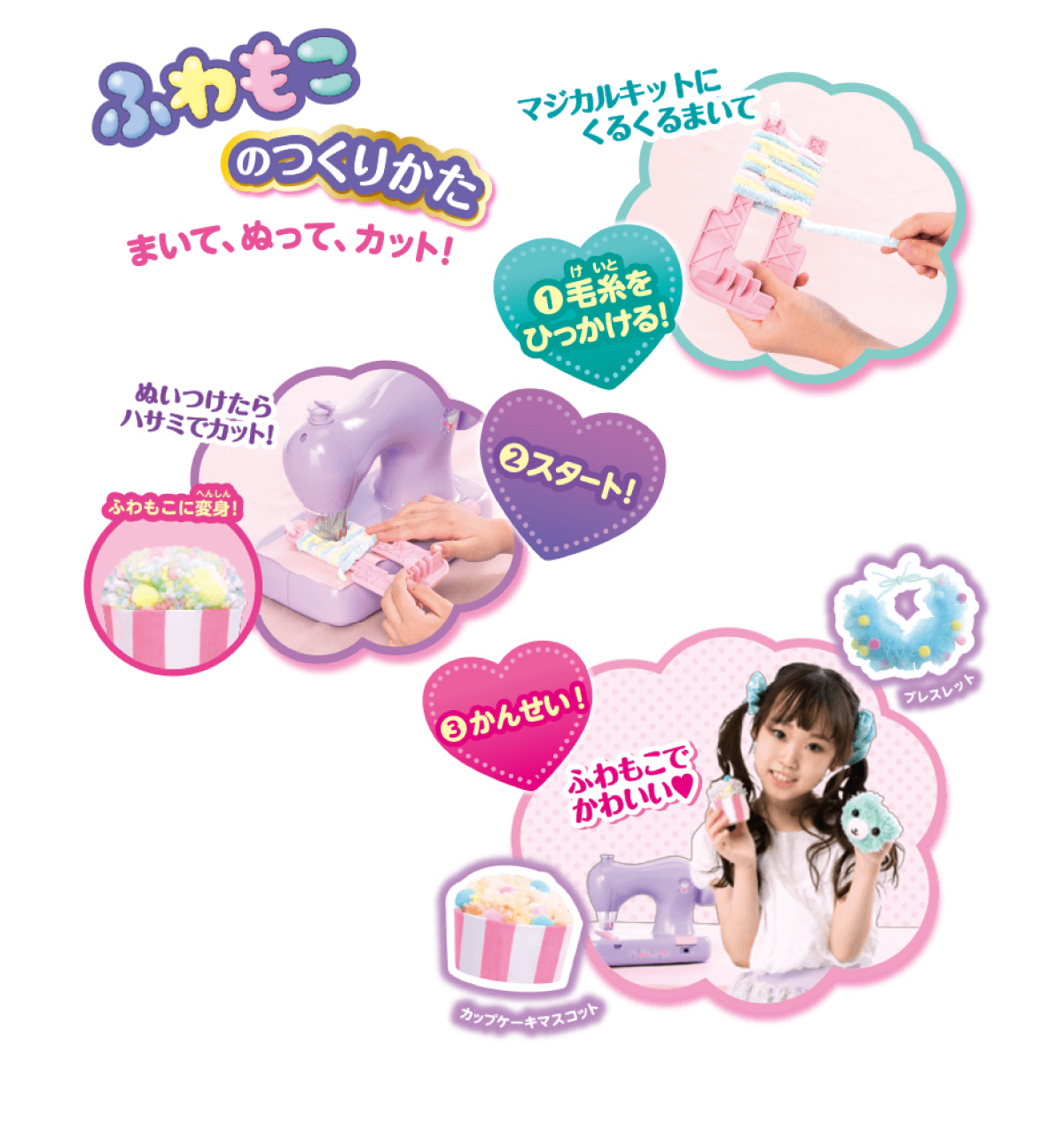 ふわもこのつくりかた