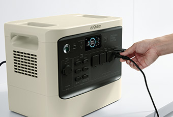 ビクター BNRF1500 ポータブル電源 |エディオン公式通販