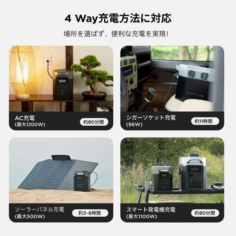 4Way充電方法に対応