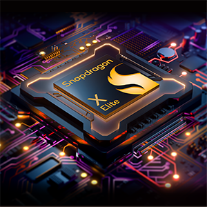 高性能と低消費電力で長時間バッテリ可能​Snapdragon X Elite