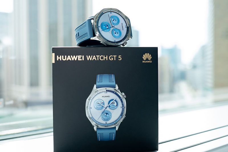 ファッション通販 安い WATCH WATCHGT546MMBL Huawei GT5 Blue|エディオン公式通販 46mm ラウンド用品・アクセサリー
