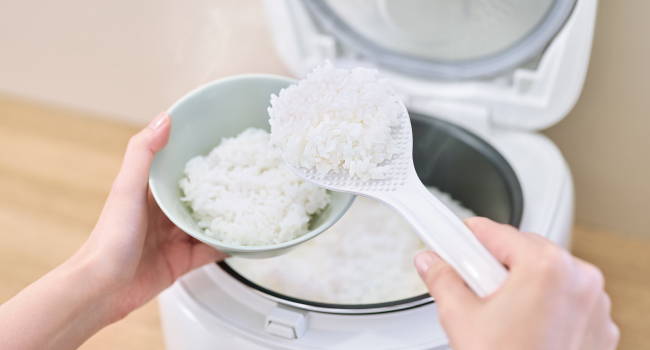ごはんの炊き上がりイメージ