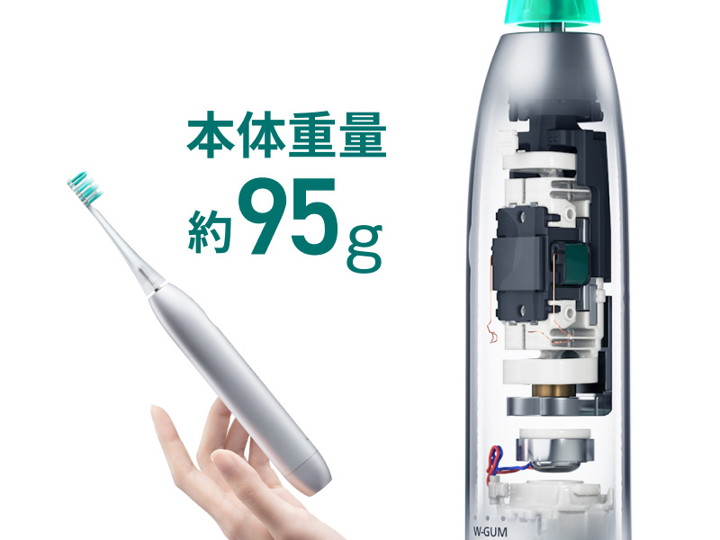 パナソニック EW-DP58-W 電動歯ブラシ Doltz パールホワイト