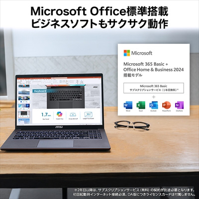 MSI MODERN-15-F1MG-5185JP ノートパソコン Modern-15-F1MG-5185JP