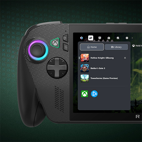 Xboxボタンによる便利機能へのクイックアクセスイメージ