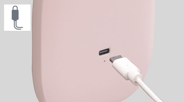 USB充電式TypeCのイメージ