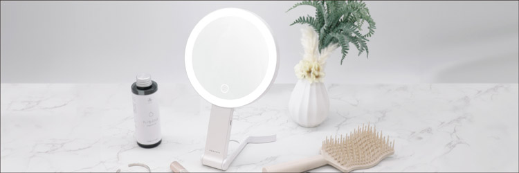 オルゴ VML-4100-5X(W) 3WAY LEDミラー VENUSiS ホワイト|エディオン