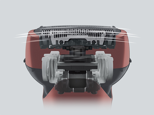 パナソニック ES-L341D-R シェーバー ラムダッシュ 3枚刃 レッド