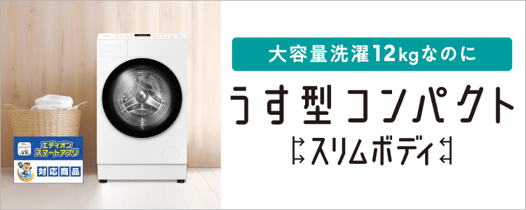ハイセンス HWF-D120XE5W 【左開き】ドラム式洗濯乾燥機 e angle