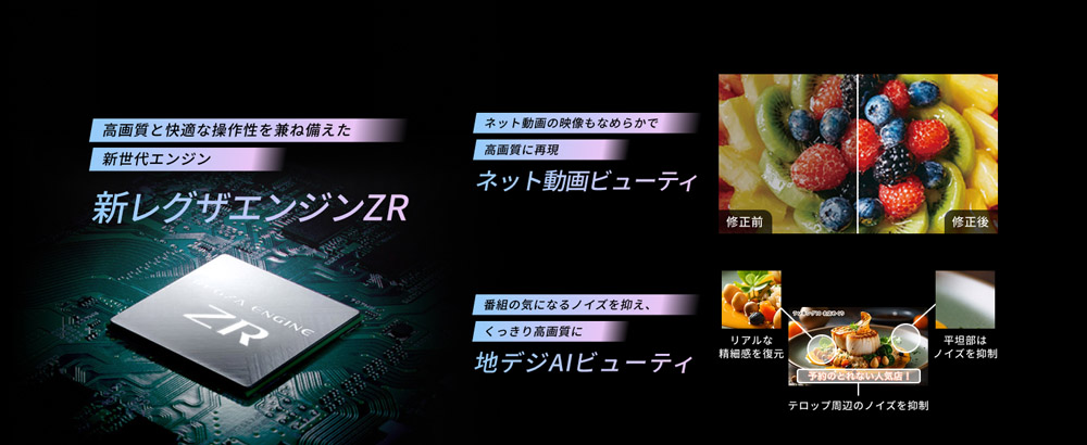 新レグザエンジンZR