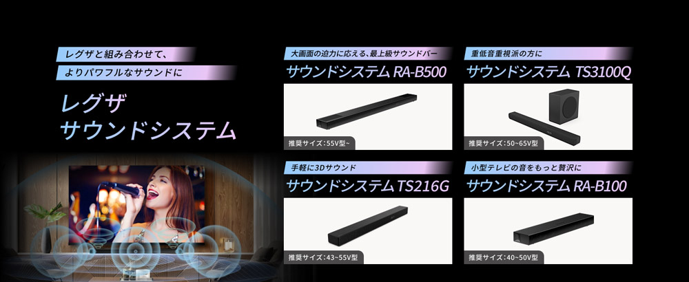 レグザサウンドシステム