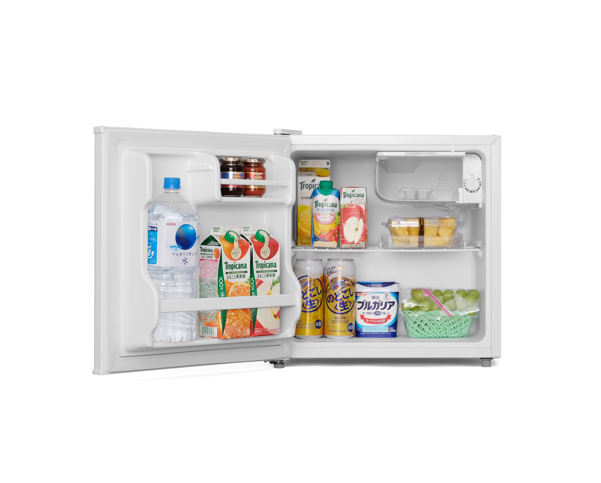 アイリスオーヤマ IRSD-5AL-W 【左開き】45L 1ドア冷蔵庫 ホワイト