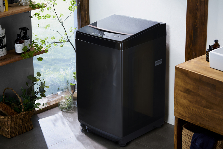 アイリスオーヤマ IAW-T605BL-B 6．0kg全自動洗濯機 ブラック