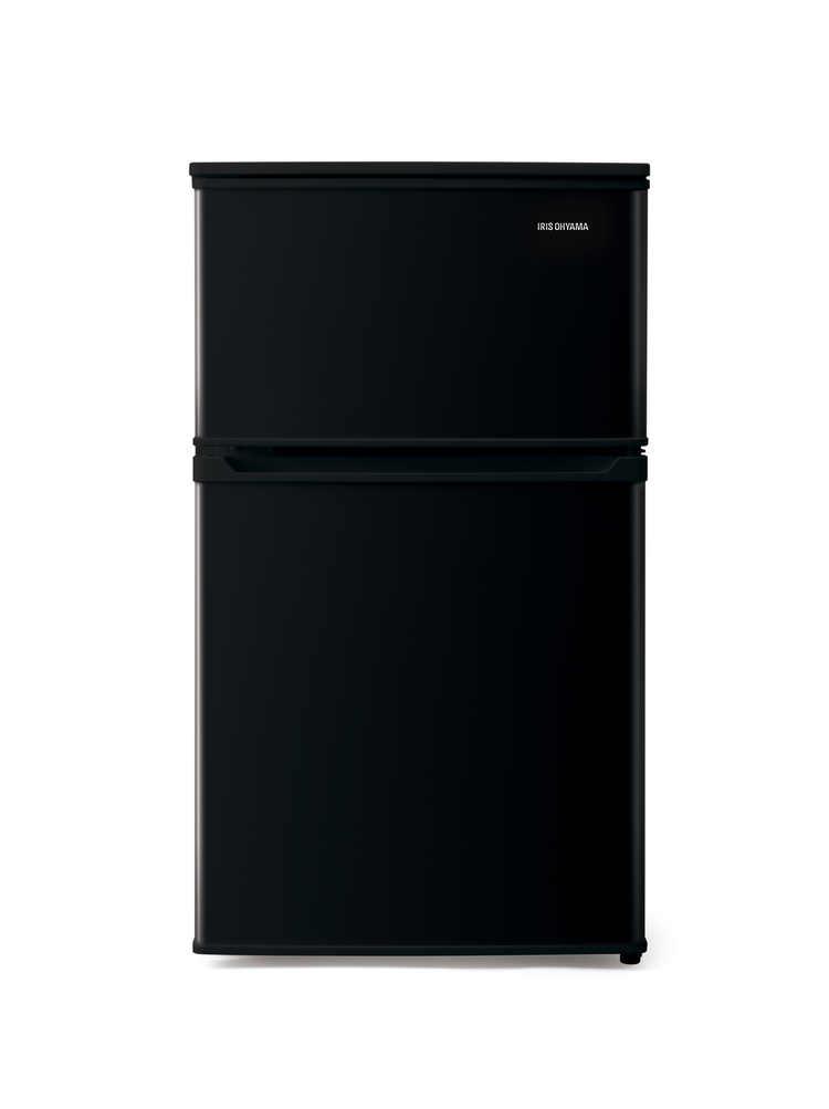✳️アイリスオーヤマ ⚫︎2ドア冷蔵庫 90ℓ ⚫︎2020年製 ⚫︎IRSD-9B-B アイリスオーヤマ IRSD-9B-B 【右開き】90L 2ドア冷蔵庫 ブラック