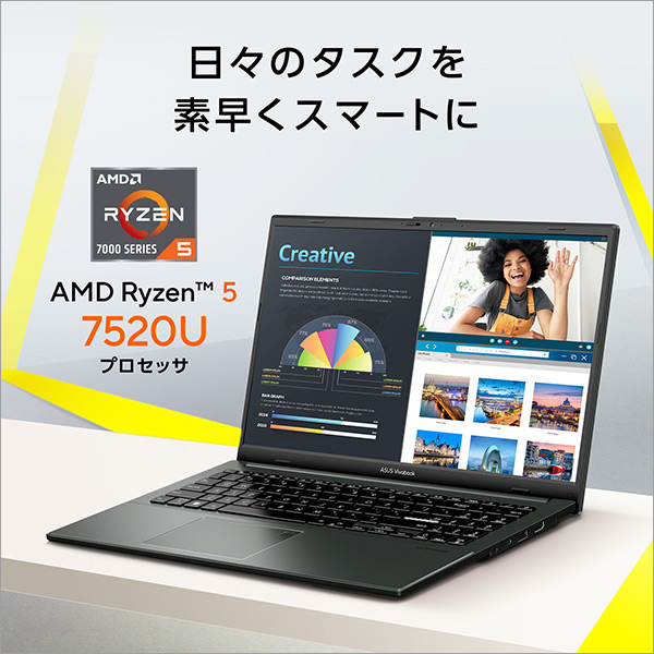 ★ASUS ノートPC E1504FA-R5165WSBLE4 ASUS E1504FA-R5165WSBLE4 ノートパソコン Vivobook Go 15 オリジナル