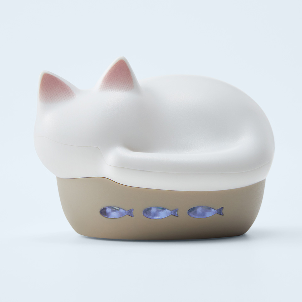 ラディウス HP-C28BTT 猫のかたちの完全ワイヤレスイヤフォン NEKO