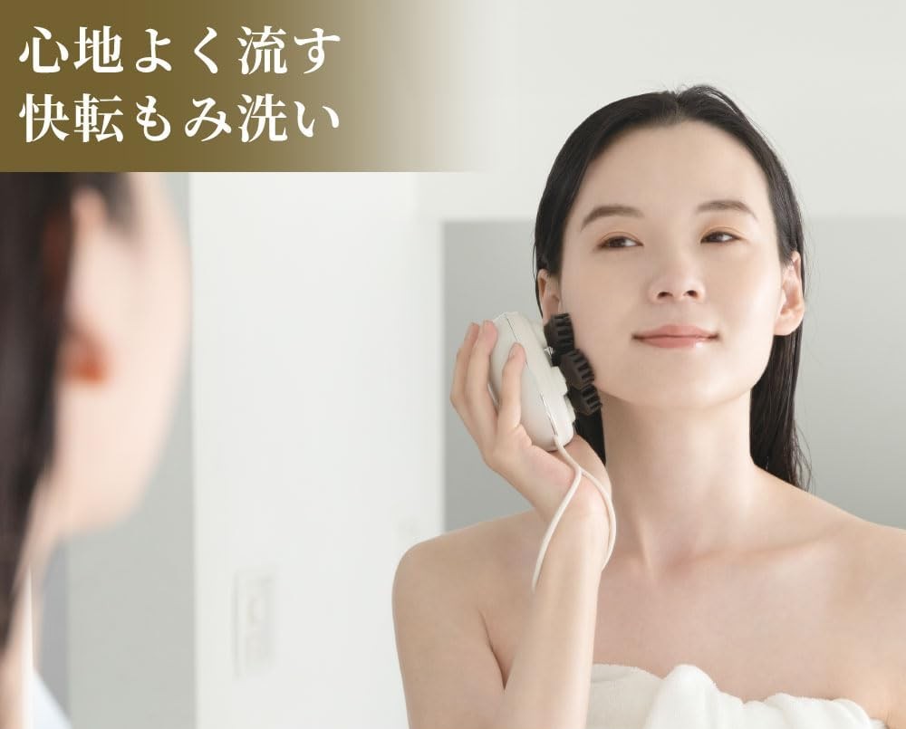 心地よく流す 快転もみ洗い