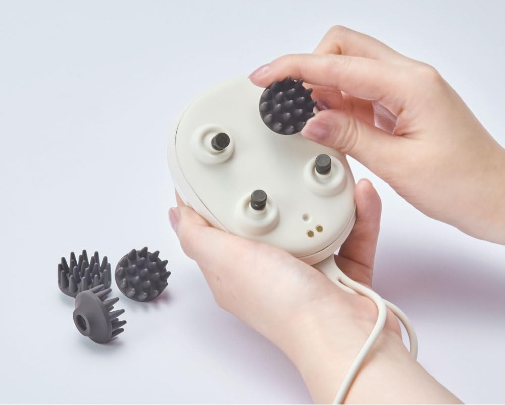 ウィナーズ SMHB-045(WH) 充電式EMSヘッドスパミニ FESTINO ホワイト