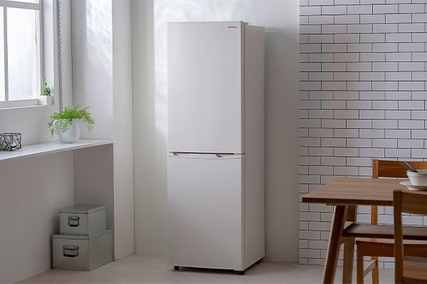 アイリスオーヤマ IRSE-16A-CW 【右開き】162L 2ドア冷蔵庫 ホワイト