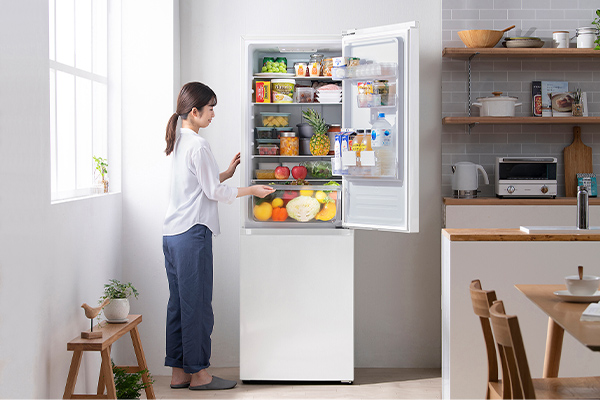 アイリスオーヤマ IRSN-30A-W 【右開き】299L 2ドア冷蔵庫 ホワイト