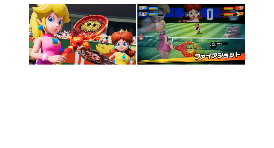 ラケットの種類によって、さまざまなハプニングが巻き起こる！