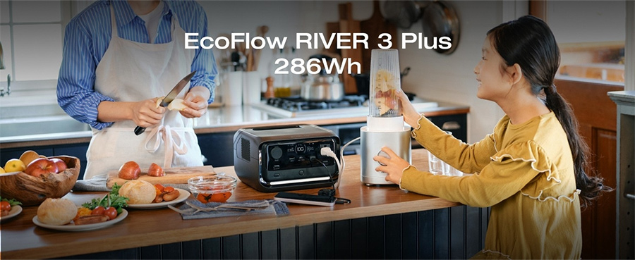 EcoFlow RIVER 3 Plus 286Wh