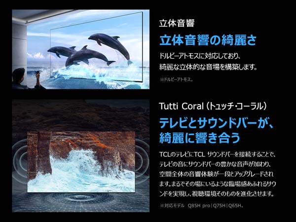 綺麗なサウンドで、空間を奏でる
