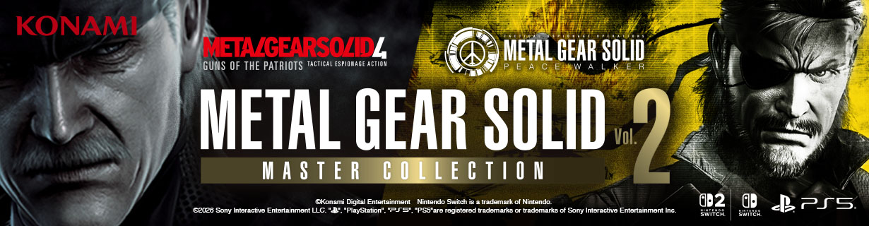 METAL GEAR SOLID 商品バナー