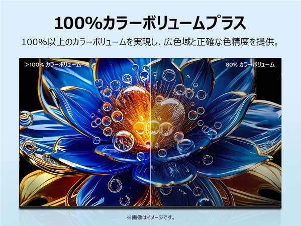 100%カラーボリュームプラス
