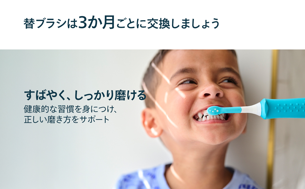 替ブラシは3か月ごとに交換しましょう