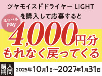 FESTINO ツヤモイストドライヤーLIGHTを購入して応募すると4000円分もれなく戻ってくる