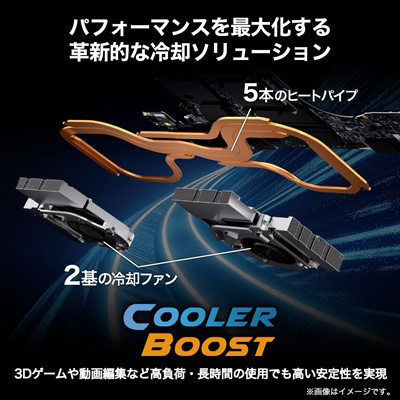 パフォーマンスを最大化する 革新的な冷却ソリューション