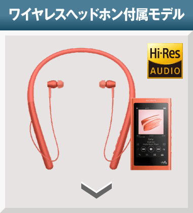 ワイヤレスヘッドホン付属モデル
