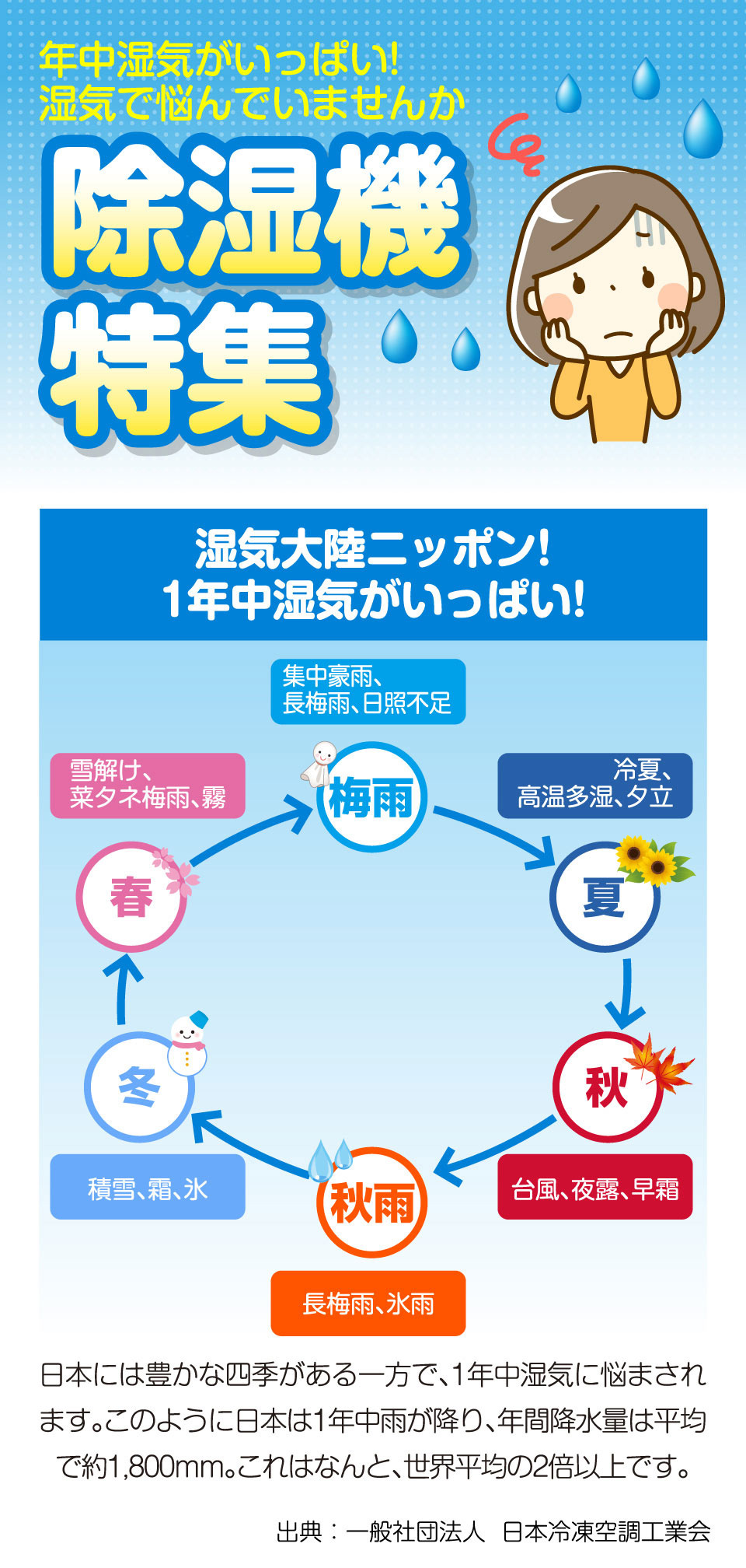 除湿器 年中大活躍！|家電と暮らしのEDION公式通販サイト