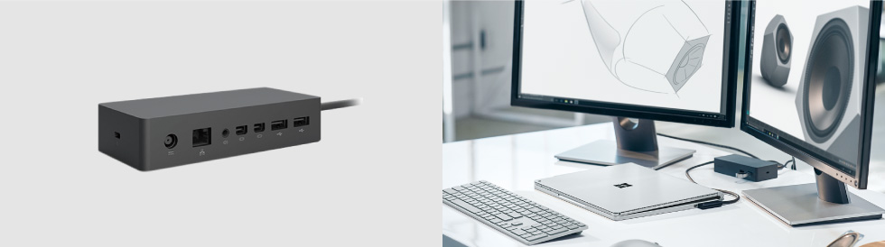 Surface ドック