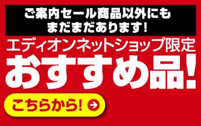 ネットショップ限定おすすめ品