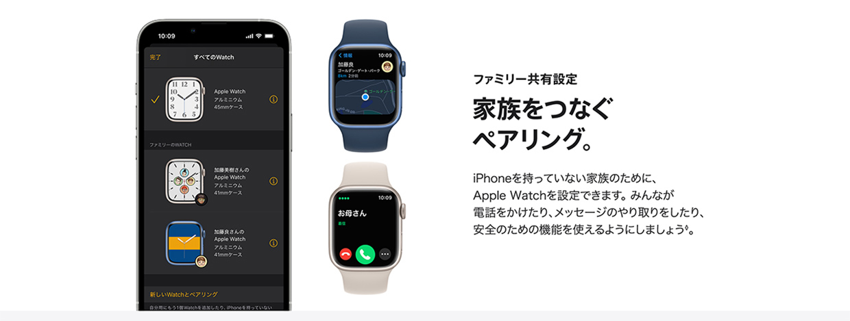 ファミリー共有設定