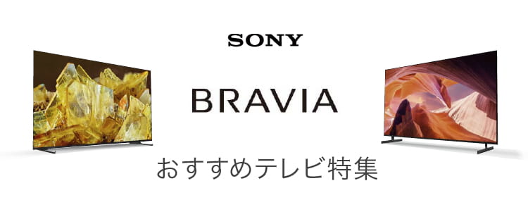 おすすめテレビ特集 ソニー BRAVIA