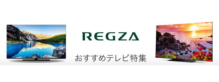 おすすめテレビ特集】レグザ REGZA|家電と暮らしのEDION公式通販サイト